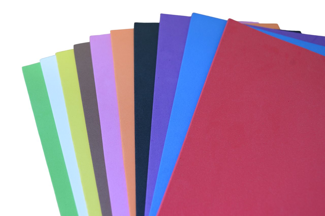 * 12" x 18" Assorted Colour Foam Sheets