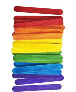 Assorted Colour Tongue Depressors