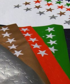 ½" Assorted Colour Star Stickers