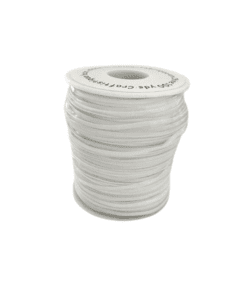 White Plastic Lacing