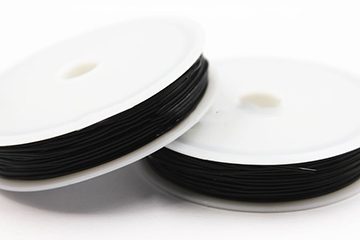 10m Black Stretch Beading Cord