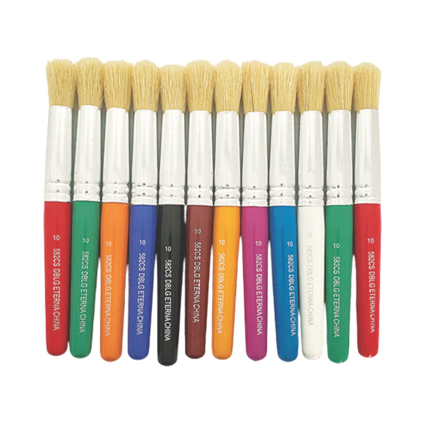 Hog Hair Paint Brush 582CS-10