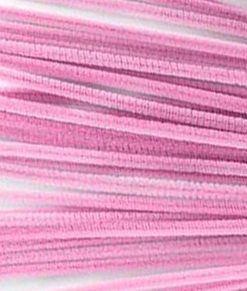 4mm x 12" Pink Pipe Cleaners