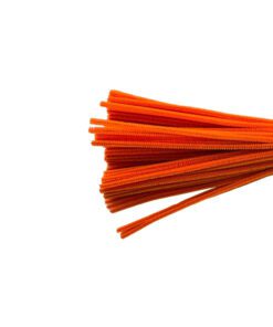 4mm x 12" Orange Pipe Cleaners