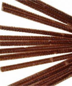 4mm x 12" Brown Pipe Cleaners