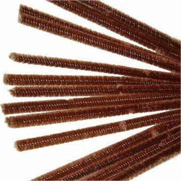 4mm x 12" Brown Pipe Cleaners