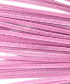 6mm x 12" Pink Pipe Cleaners
