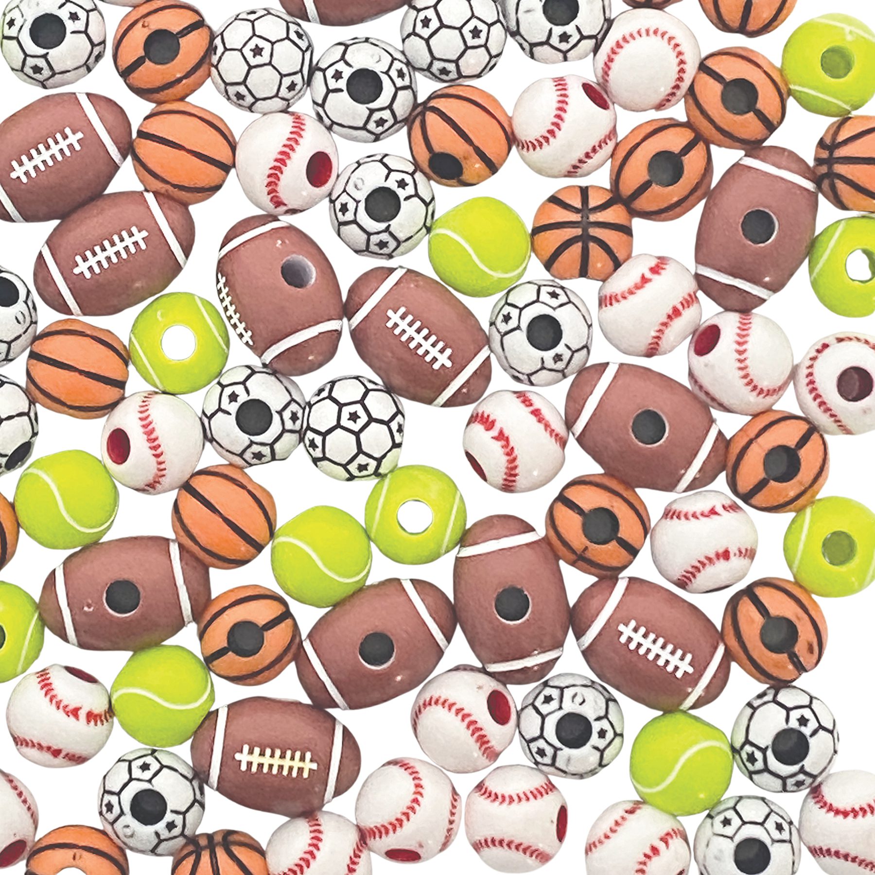 * Assorted Sport Beads