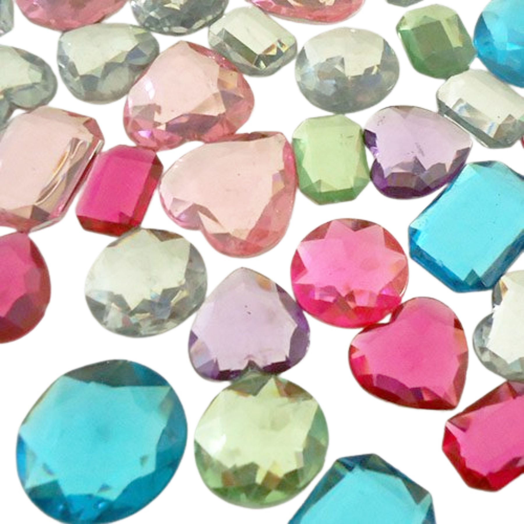 Self-Adhesive Acrylic Gemstones