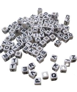 1/4" Letter Beads