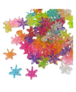 12mm Assorted Colour Sunshine (Cartwheel) Beads