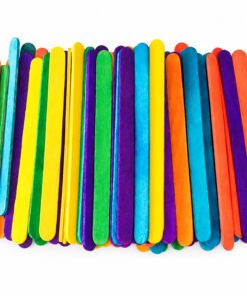 * Assorted Colour Craft Sticks