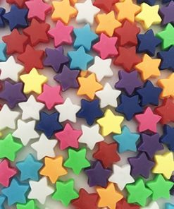 Assorted Colour Star Beads