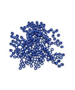 6mm x 9mm Dark Blue Pony Beads