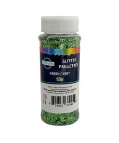 112g Green Glitter In Shaker Jar