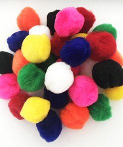 1" Assorted Colour Pom Poms