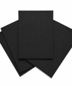 Feuilles De Mousse 9" x 12" Noir