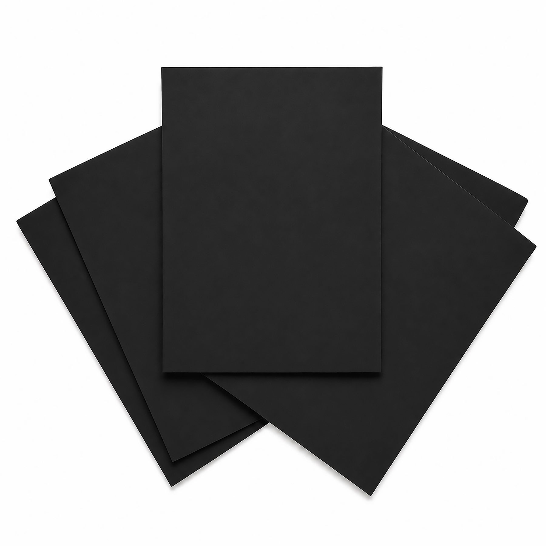 9" x 12" Black Foam Sheets