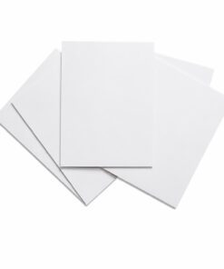 Feuilles De Mousse 9" x 12" Blanc