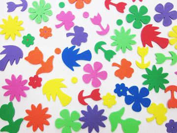 Flower Foam Shapes