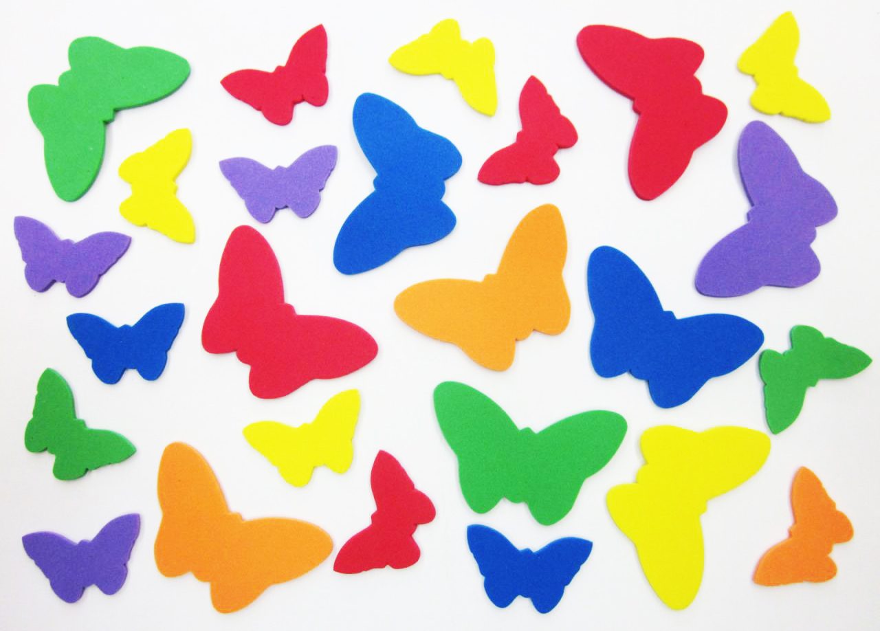 Butterfly Foam Shapes