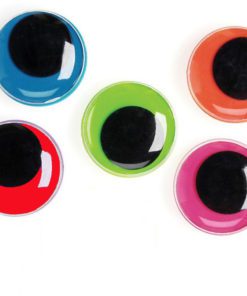 Wiggly Eyes, Assorted Sizes, Neon Colours