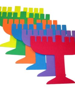 Menorah Foam Shapes
