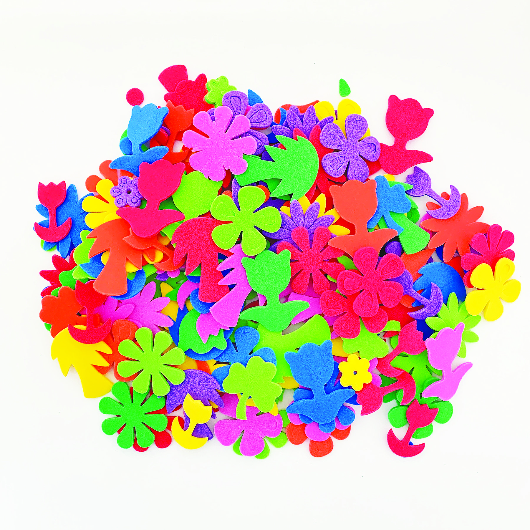 Flower Foam Shapes Classpack