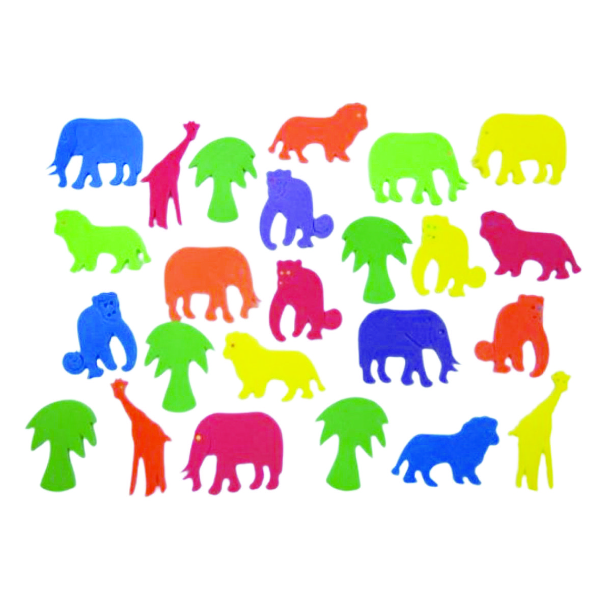 Wild Animal Foam Shapes