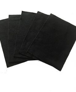 9" x 12" Black Felt Sheets