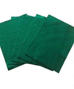 9" x 12" Green Felt Sheets