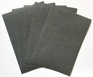 9" x 12" Grey Felt Sheets