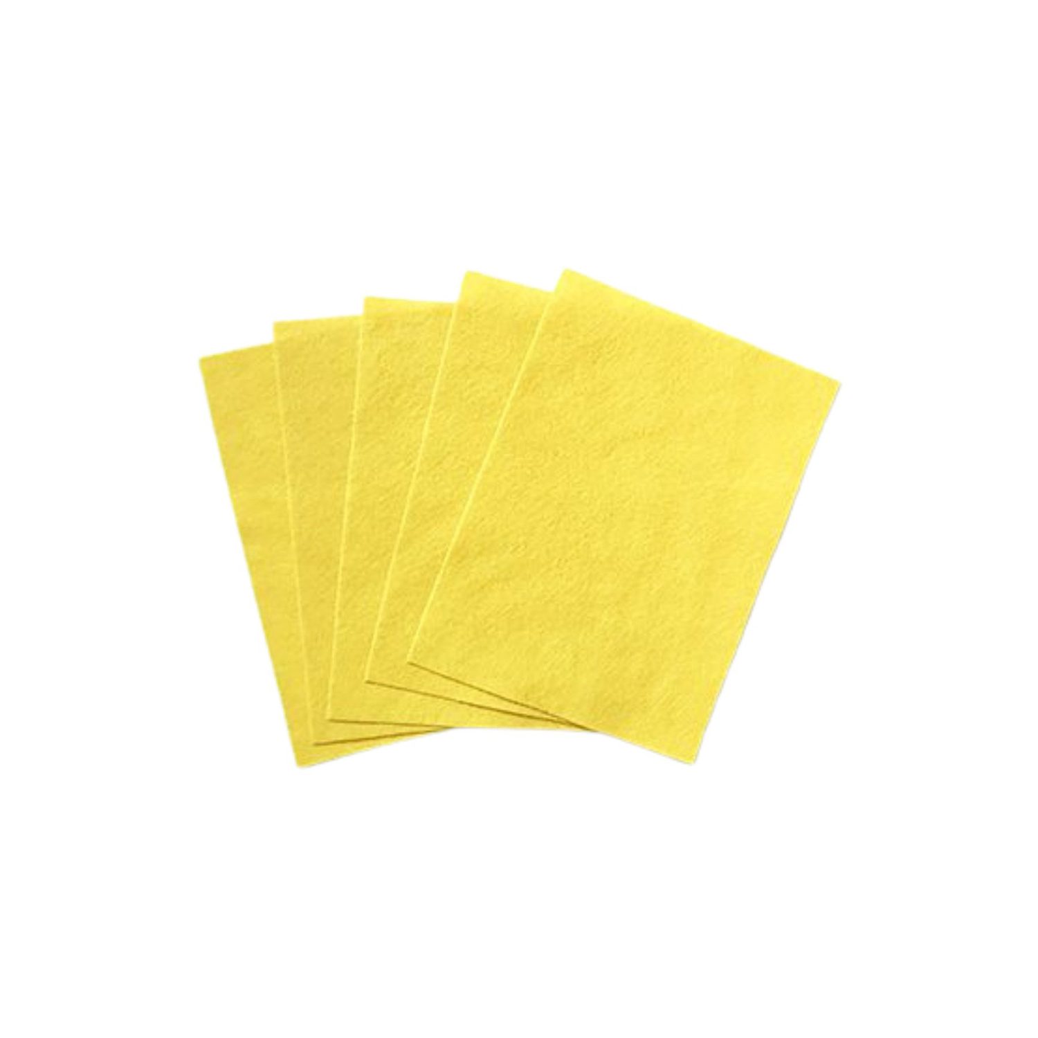 9" x 12" Yellow Felt Sheets