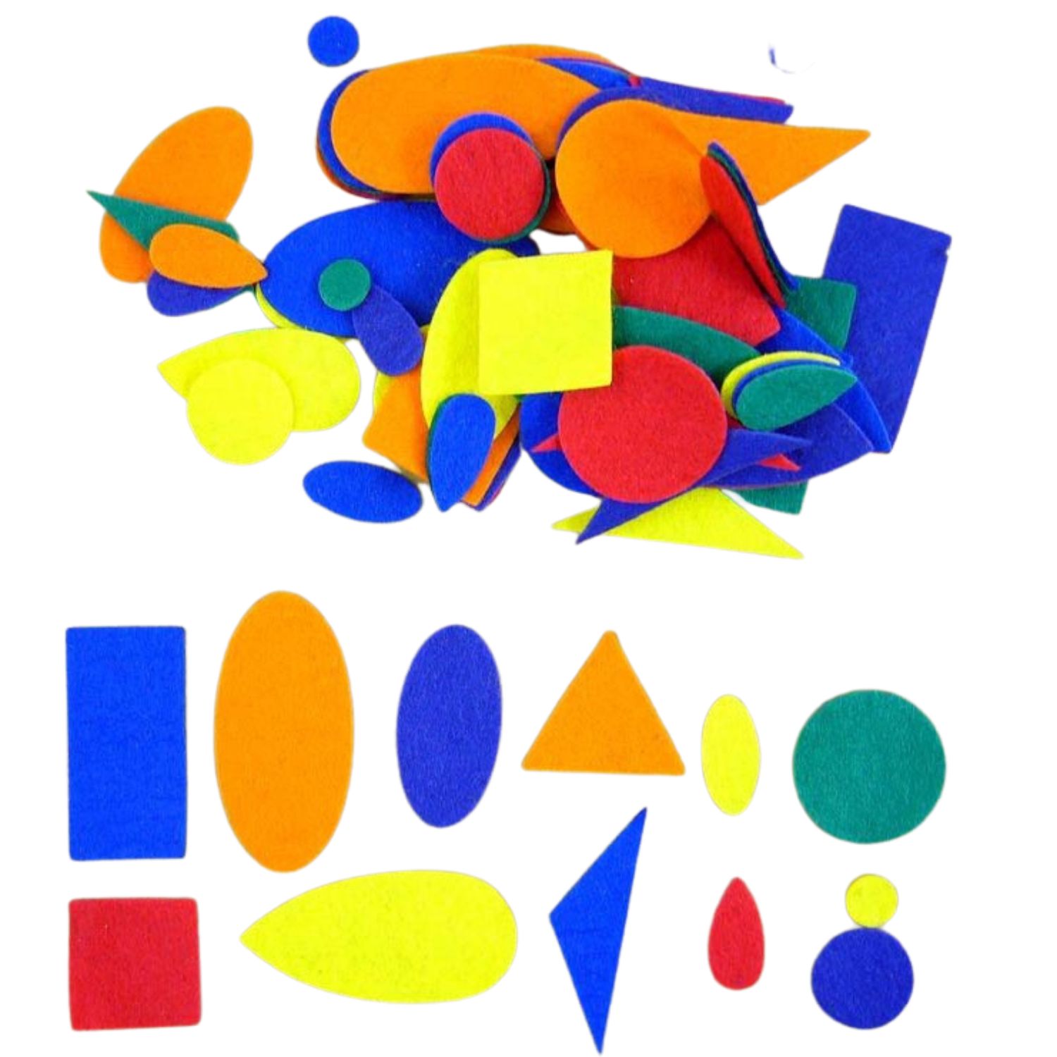 Acrylic Felt Geometric Shapes