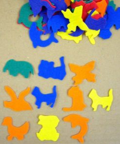 Acrylic Felt Animal Shapes