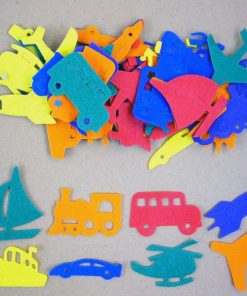 Acrylic Felt Vehicle Shapes