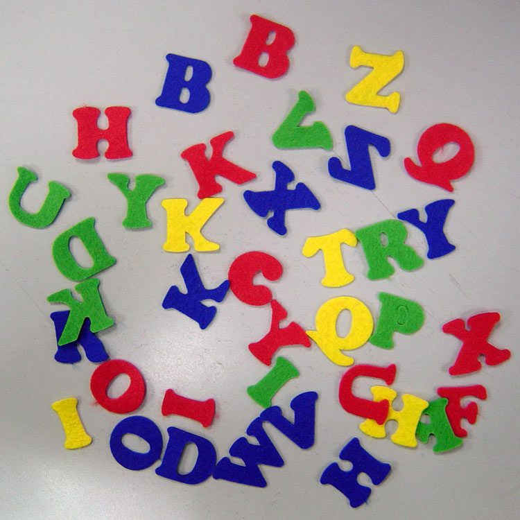 Acrylic Felt Letter Shapes