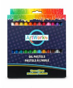 11mm x 70mm Assorted Colour Oil Pastels