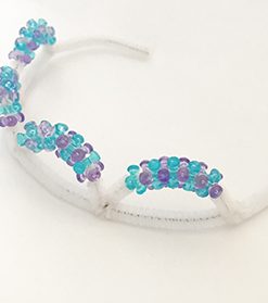 Alternative view of Assorted Colour Transparent Tri Beads