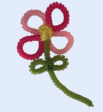 Assorted Colour Transparent Tri Beads - Image 3