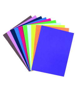 Feuilles De Mousse Autocollantes 9" x 12" Couleurs Assorties