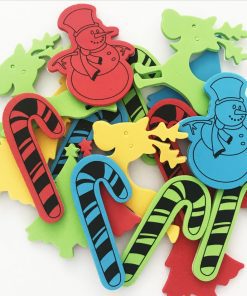 Self-Adhesive Foam Christmas Shapes