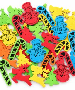 Self-Adhesive Foam Christmas Shapes