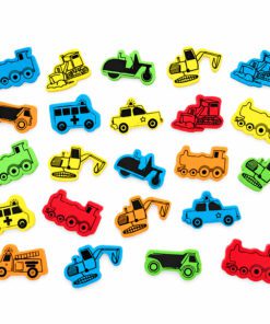 Self-Adhesive Foam Vehicle Shapes