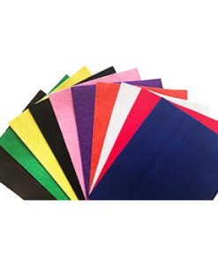 * 9" x 12" Assorted Colour Felt Sheets