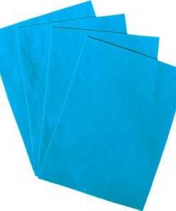 Feuilles De Feutrine 9" × 12″ Turquoise