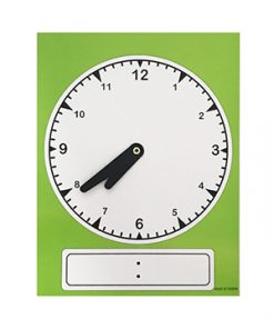 Horloge Pédagogique Réutilisable