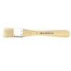 1" Flat Brush With White Natural Bristle