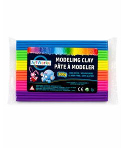 Assorted Neon Colour Modeling Clay
