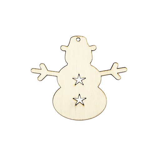 ** Snowman Wood Shape